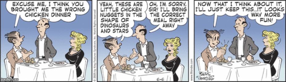 Blondie | image tagged in comics | made w/ Imgflip meme maker