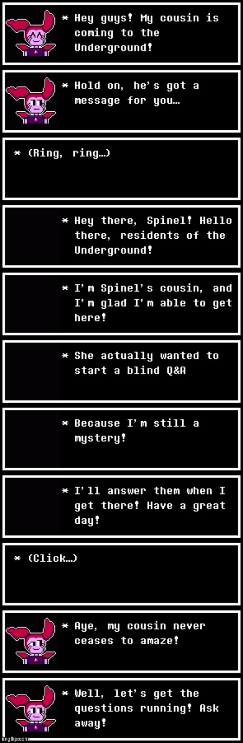 Blind OC Q&A time! | made w/ Imgflip meme maker