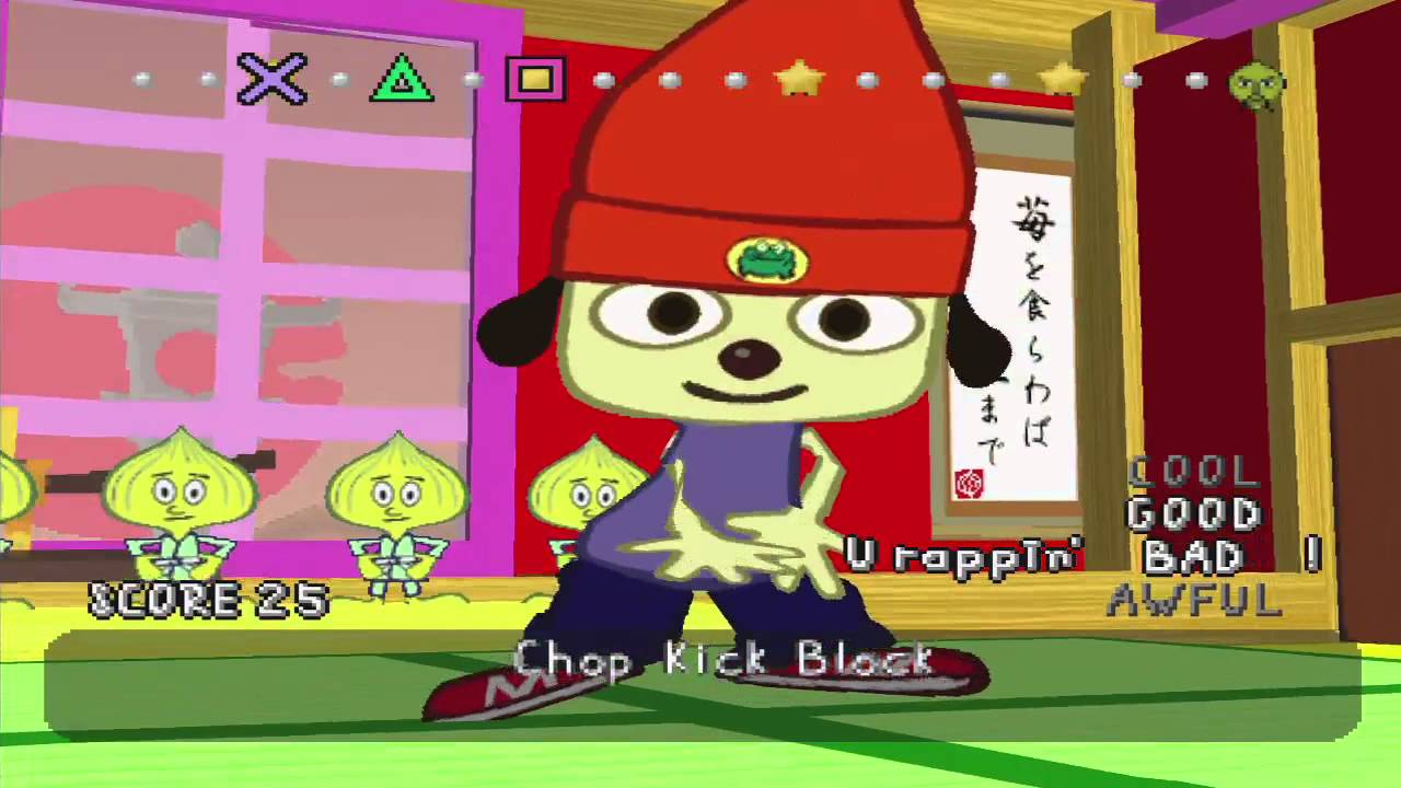 Parappa the rapper Blank Meme Template