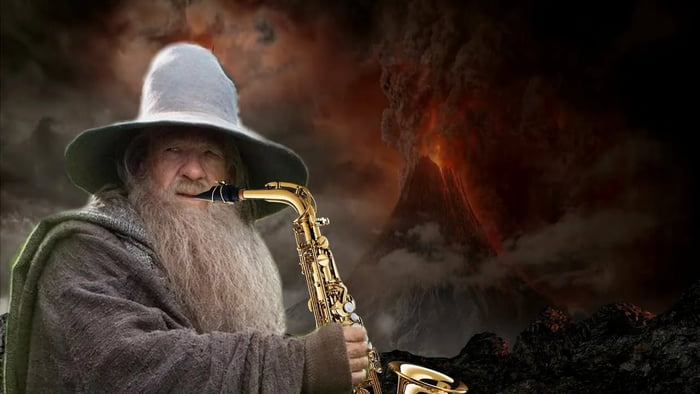 High Quality URISH URIKAWAII VS GANDALF Blank Meme Template