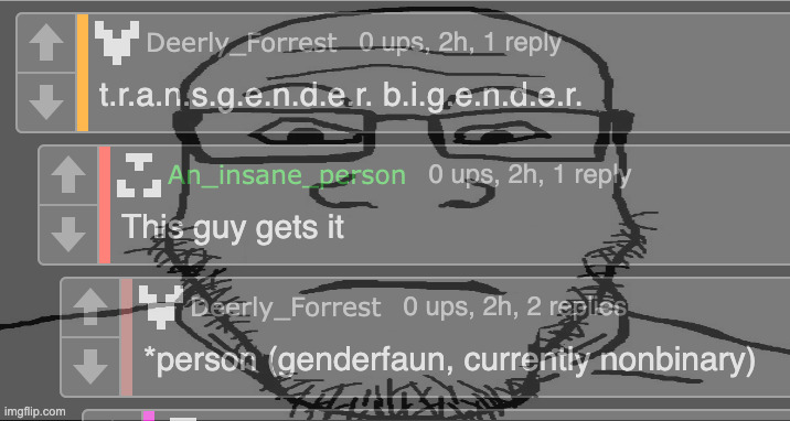 Bro is the gender expert | made w/ Imgflip meme maker