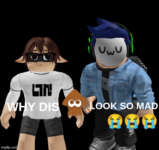 Why dis squid look so mad | image tagged in paleo,blook | made w/ Imgflip meme maker