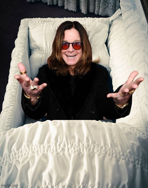 image tagged in ozzy osbourne,rip | made w/ Imgflip meme maker