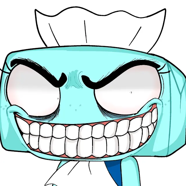 Evil Tisha Blank Meme Template