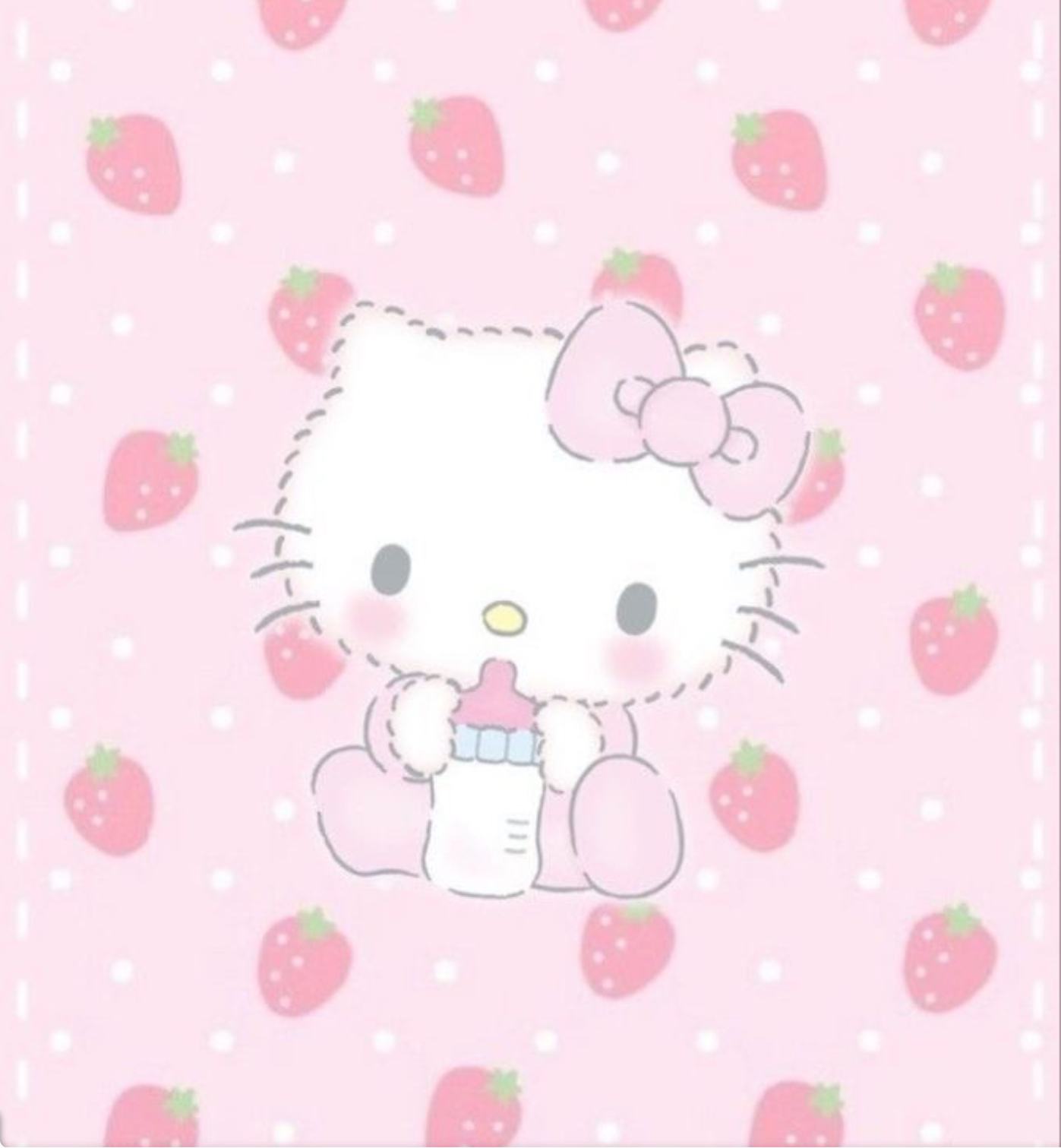 hello kitty (Agere version) Blank Meme Template
