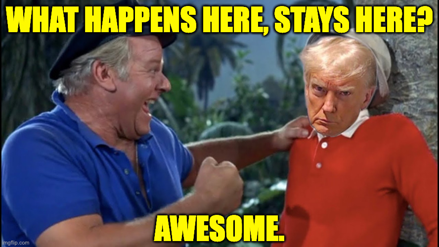 WHAT HAPPENS HERE, STAYS HERE? AWESOME. | made w/ Imgflip meme maker