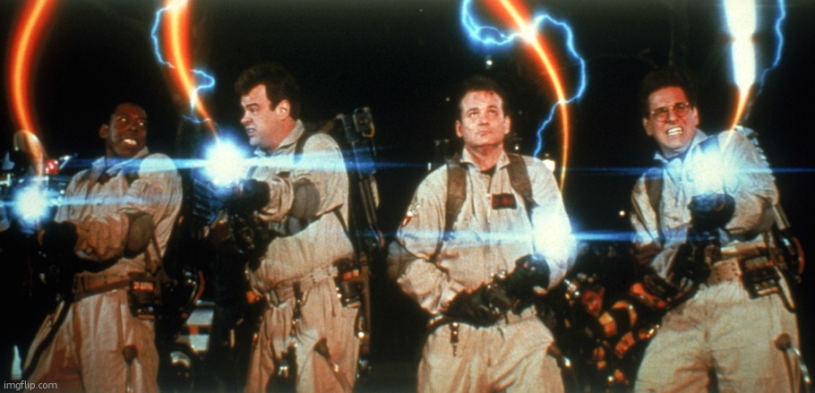 Ghostbusters Crossing The Streams | image tagged in ghostbusters crossing the streams | made w/ Imgflip meme maker