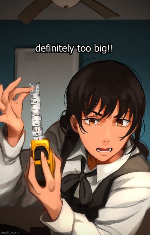 image tagged in asa mitaka,chainsaw man | made w/ Imgflip meme maker
