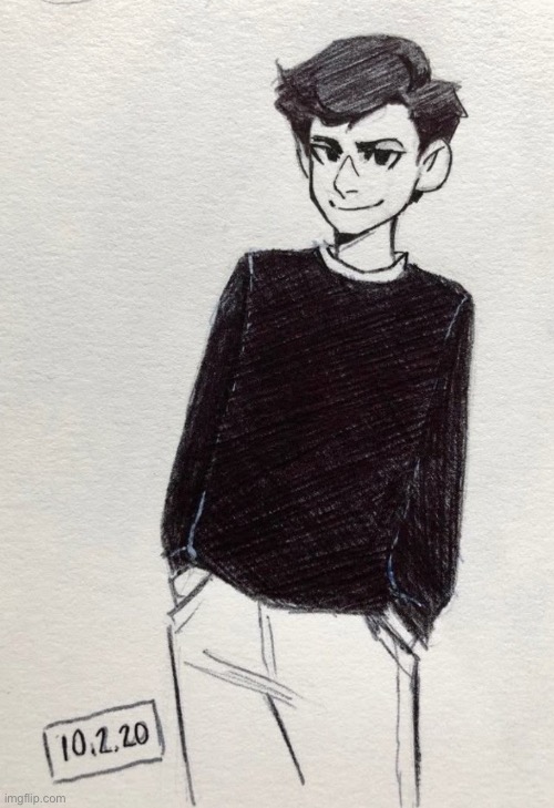 Brobrorbo i wanna draw norman so bad (not my art btw) | made w/ Imgflip meme maker
