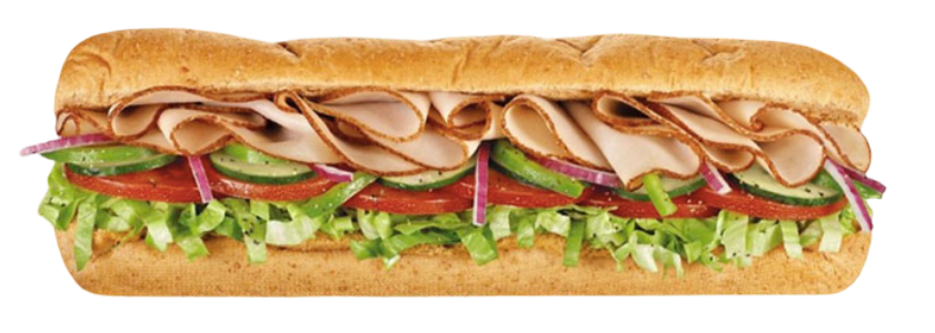 Subway foot long grinder Blank Meme Template