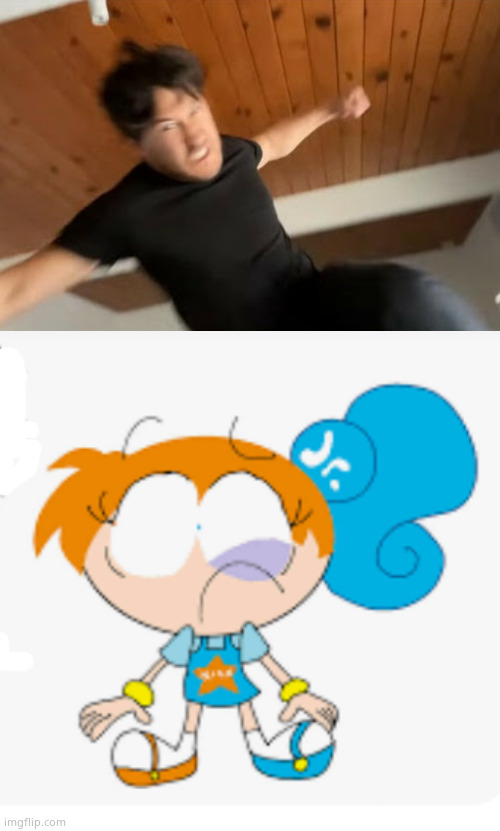 Mark Punches 2003 Nick jr (My Version) | image tagged in markiplier punch,close up nick jr too soon,nick jr,memes,funny,cute | made w/ Imgflip meme maker