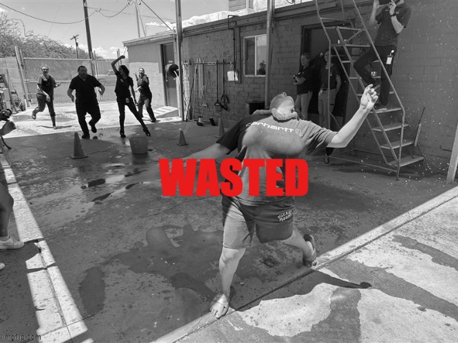 wasted | WASTED | image tagged in gta san andreas | made w/ Imgflip meme maker