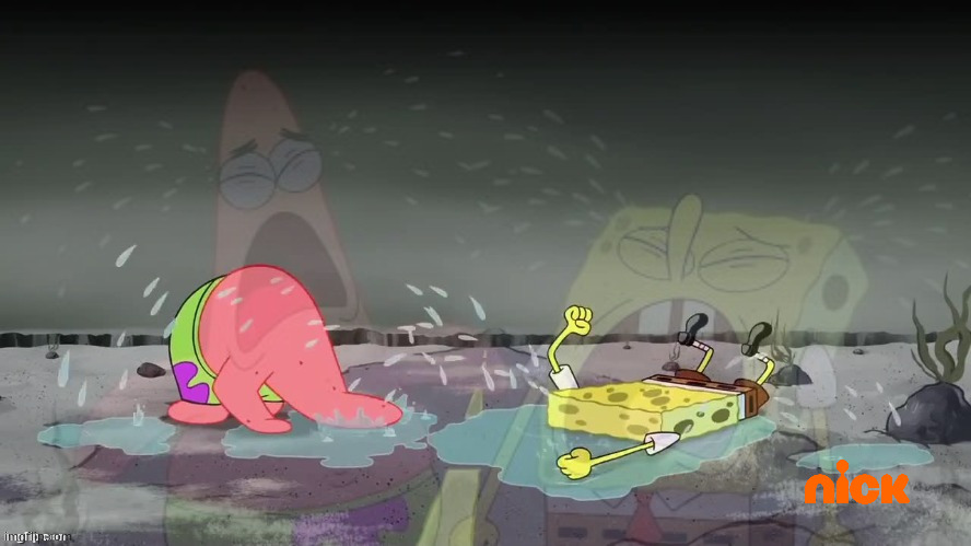 Waaah | image tagged in spongebob and patrick crying,nickelodeon,spongebob squarepants,crying | made w/ Imgflip meme maker
