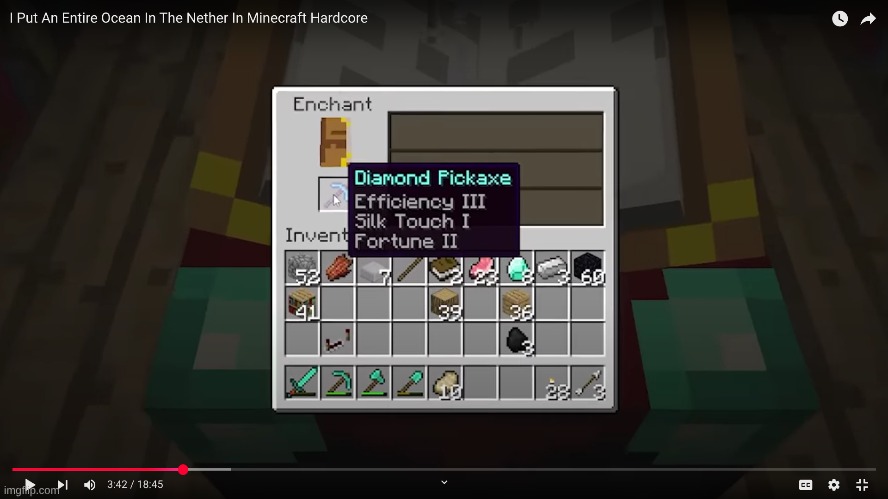 Note this is Beta 1.9 pre 4 (Kolanii vid) | image tagged in minecraft | made w/ Imgflip meme maker