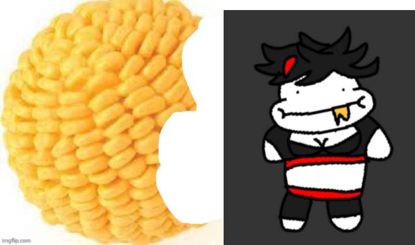 Cornball but- CLAIRE WHAT THE FUCK!? | image tagged in cornball,claire | made w/ Imgflip meme maker