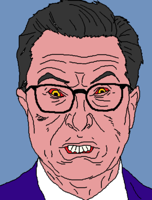 Steven Colbert Blank Meme Template