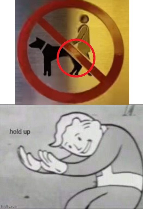 Fallout Hold Up | image tagged in fallout hold up | made w/ Imgflip meme maker