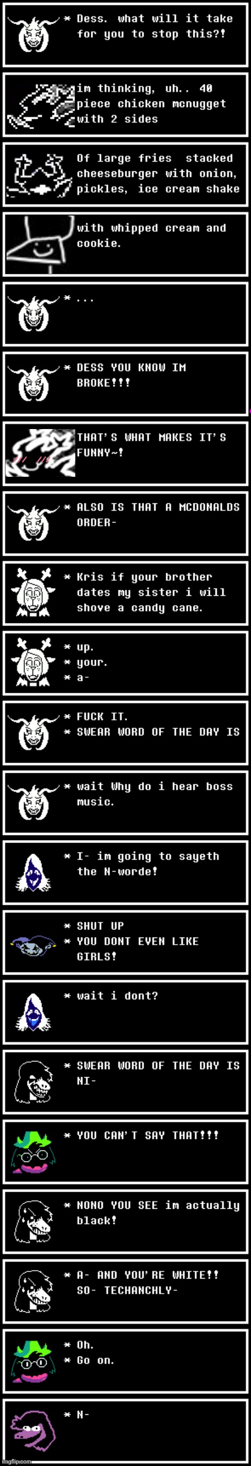 mmmh tasty | image tagged in memes,deltarune | made w/ Imgflip meme maker