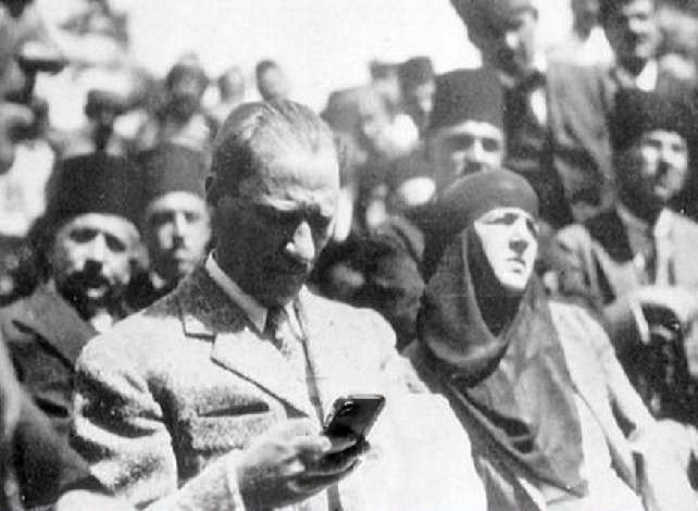atatürk phone Blank Meme Template