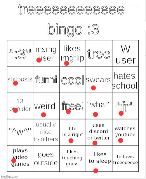 Balls | image tagged in treeeeeeeeee bingo 3 | made w/ Imgflip meme maker