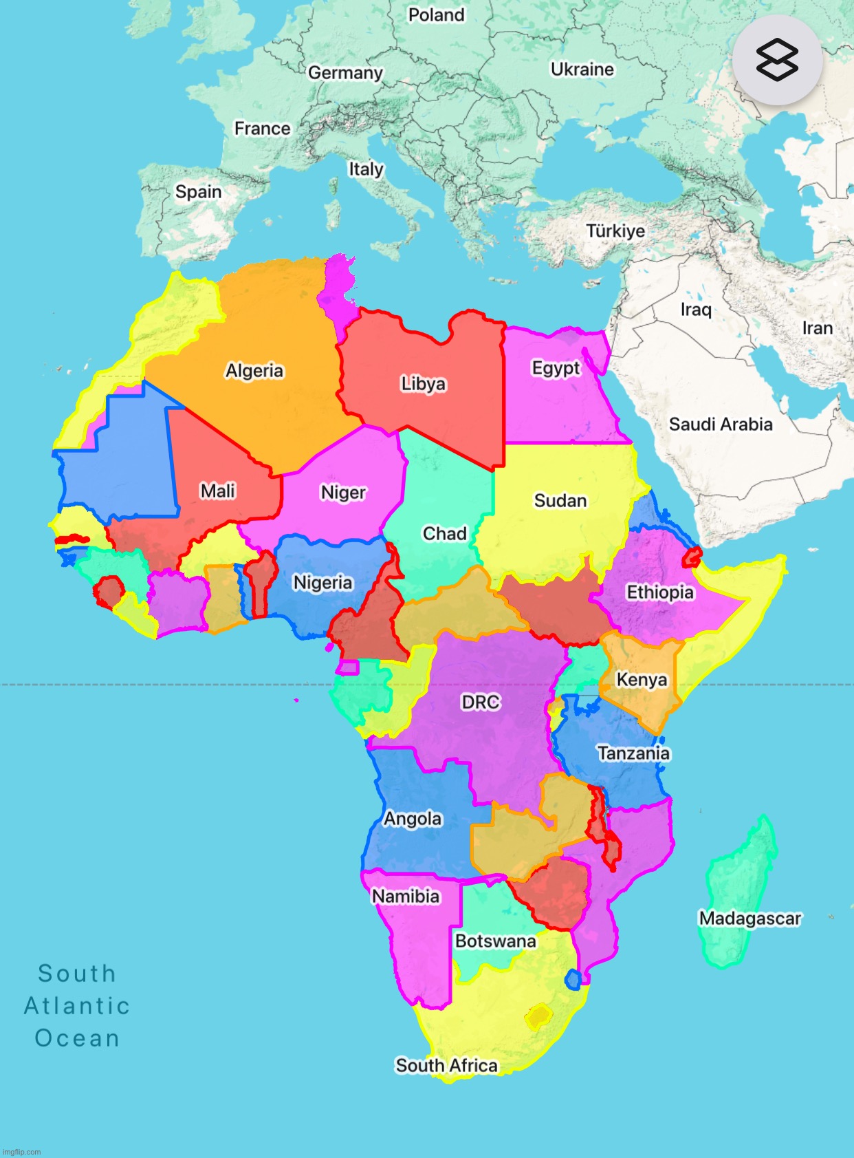 Alright fuck it gimme tips on how to rearrange them but still make it look like Africa | made w/ Imgflip meme maker