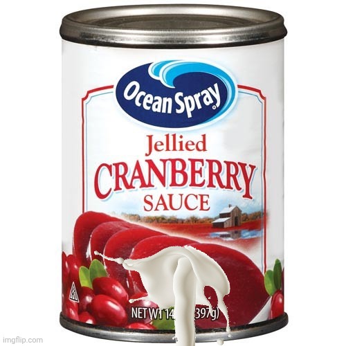 saucekuum | image tagged in cranberry sauce | made w/ Imgflip meme maker