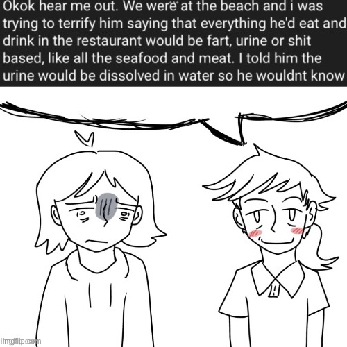 Rare moment | image tagged in dea,justee,drawing | made w/ Imgflip meme maker