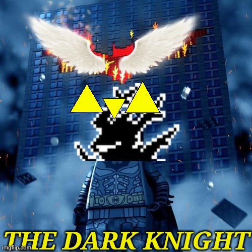 Yup makes sense. | THE DARK KNIGHT | image tagged in lego batman the dark knight rises,knight,deltarune | made w/ Imgflip meme maker