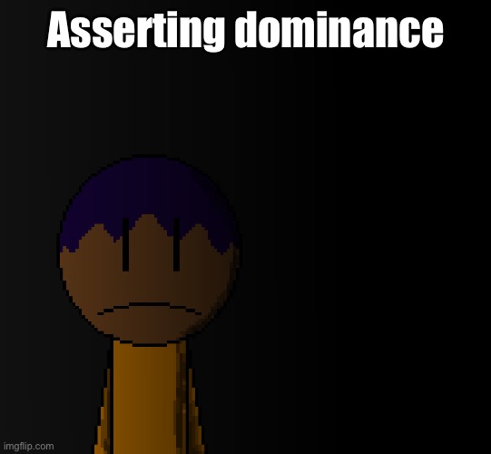 brother | Asserting dominance | image tagged in brother | made w/ Imgflip meme maker