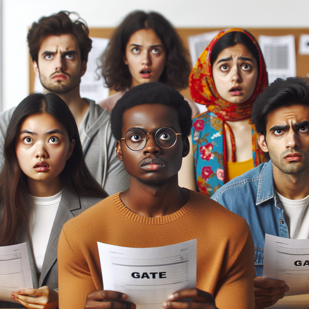 students reaction after seeing GATE exam Blank Meme Template