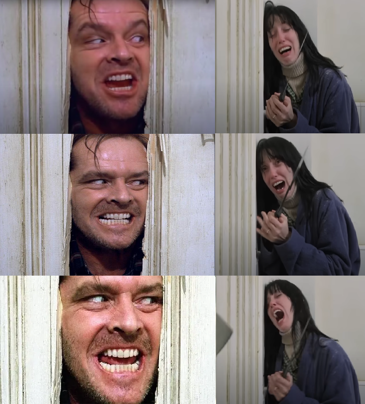 Be Honest - Shining Blank Meme Template