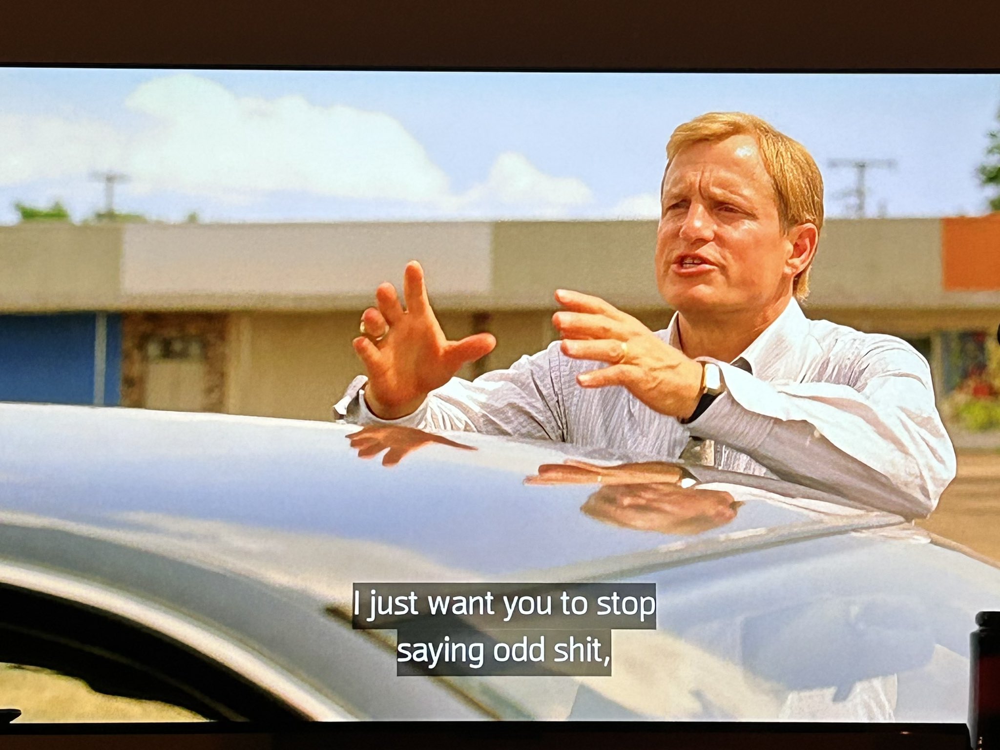 I just want you to stop saying odd shit Blank Meme Template