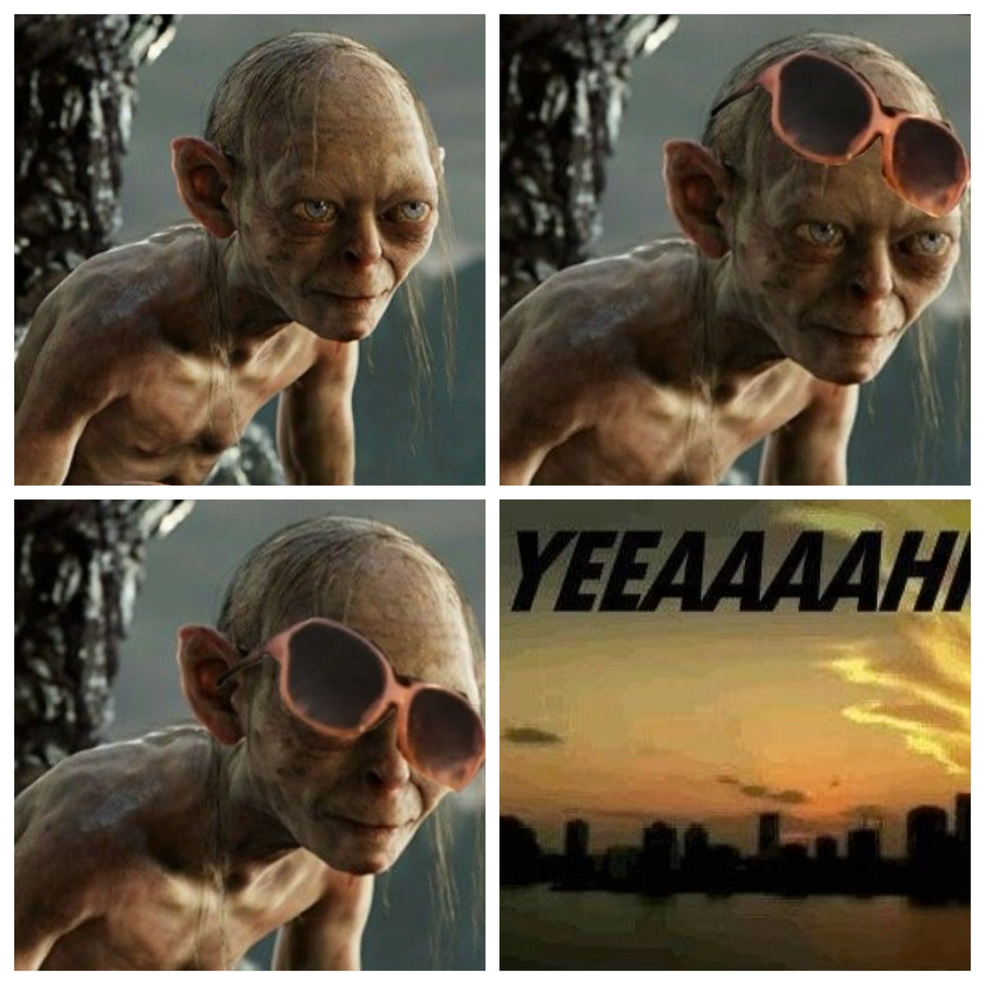 Gollem meme Blank Meme Template