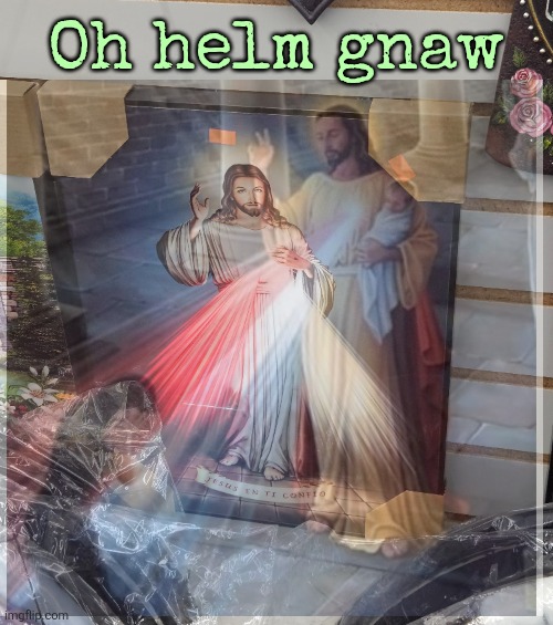 Oh helm gnaw | made w/ Imgflip meme maker