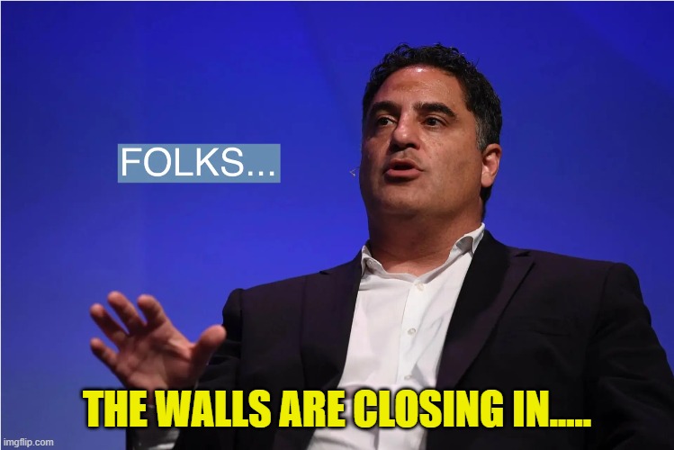 THE WALLS ARE CLOSING IN..... | made w/ Imgflip meme maker