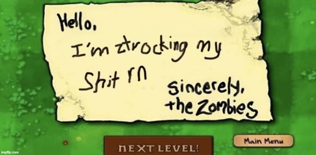 Zombie letter.mp3 | made w/ Imgflip meme maker