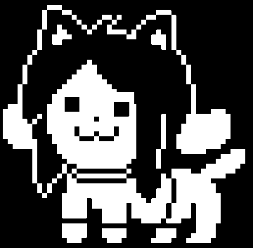 temmie. Blank Meme Template