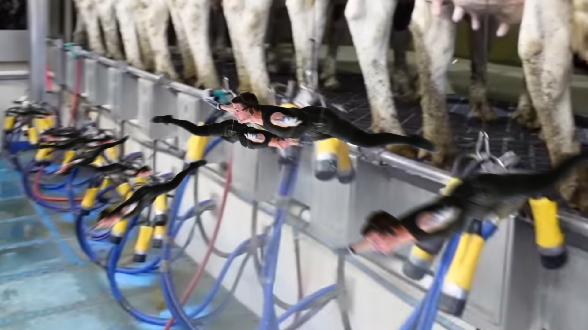 Dairy farm meme Blank Meme Template