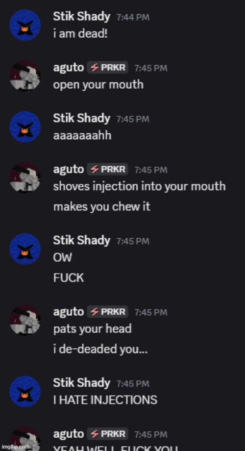 the gc | image tagged in group chats,chat,discord | made w/ Imgflip meme maker