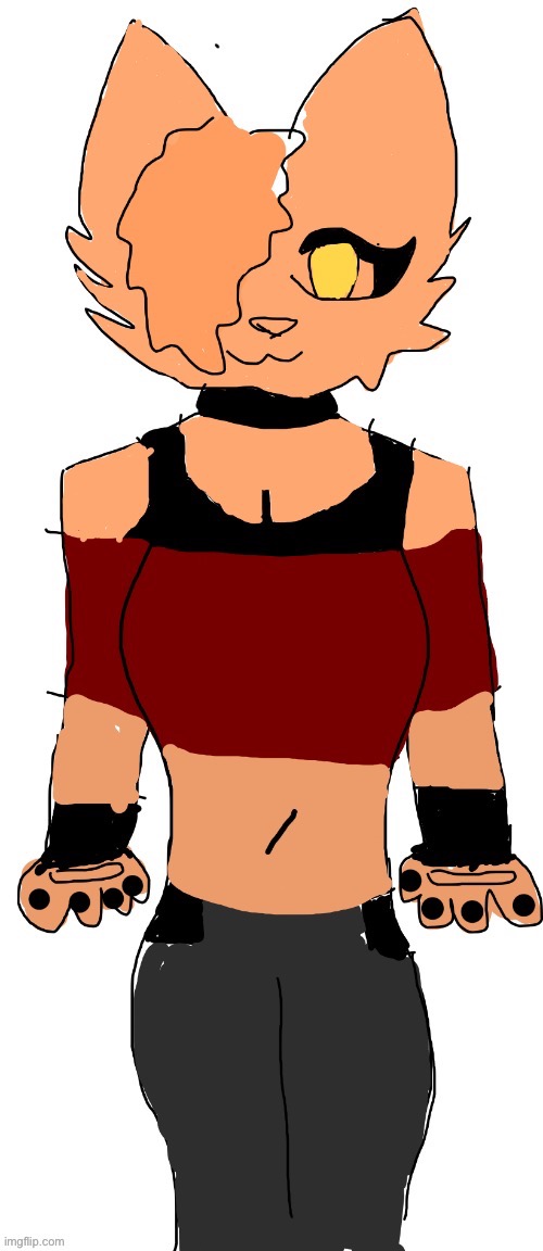 Vadrina: older version of Scarf. (Female) (check desc for extra details) | made w/ Imgflip meme maker