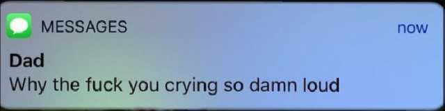 Why u crying so loud Blank Meme Template