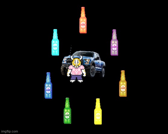 asgore has collected the seven human beers | made w/ Imgflip meme maker