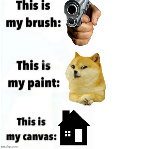 This is my brush, this is my paint, this is my canvas | made w/ Imgflip meme maker