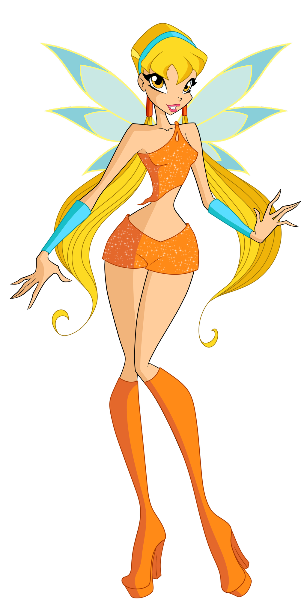 Stella Magic Winx PNG Blank Meme Template