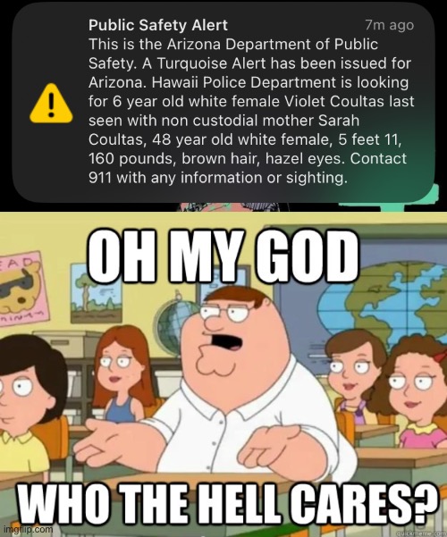 Had to turn on my phone for ts btw | image tagged in oh my god who the hell cares | made w/ Imgflip meme maker