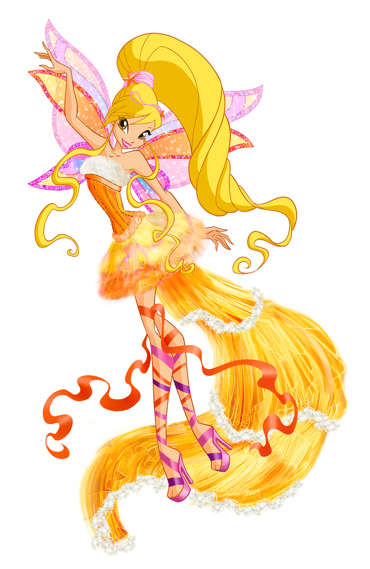 Stella (Harmonix) (Winx Club) render Blank Meme Template