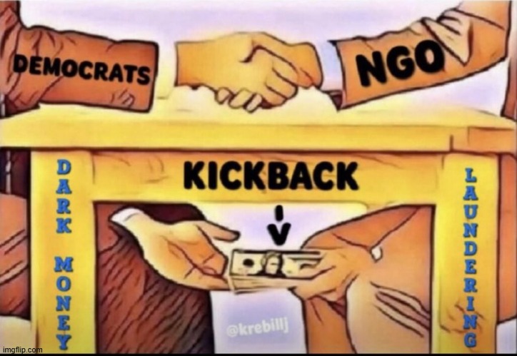 Waste, Fraud, Abuse | image tagged in democrats,kickbacks,bad behavior,waste,fraud,abuse | made w/ Imgflip meme maker