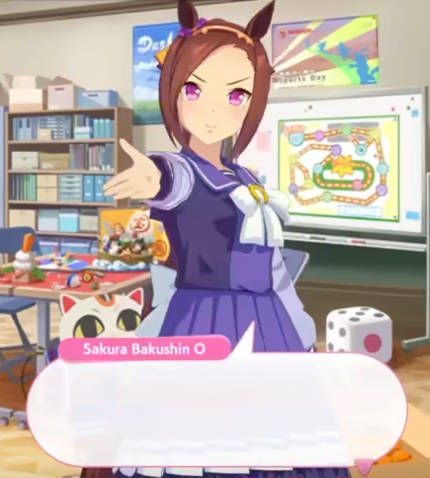 High Quality Sakura Bakushin O from Pretty Derby Blank Meme Template