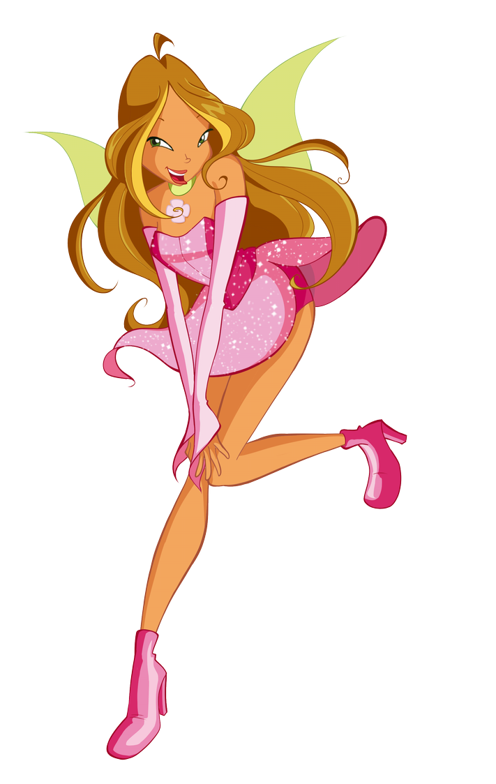 Flora Winx Club render 3 Blank Meme Template