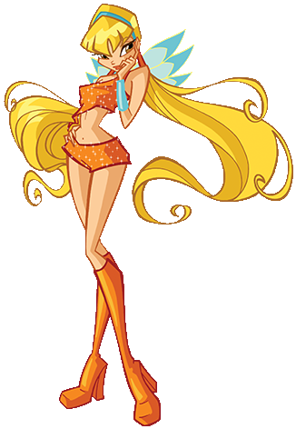 Stella Magic Winx Render 2 by Bloomsama Blank Meme Template